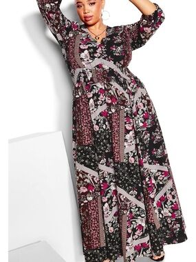 City Chic Plus Size Dress, Piper Maxi Dress